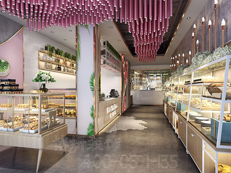 甜品店装修设计,蛋糕店装修,杭州蛋糕店装修