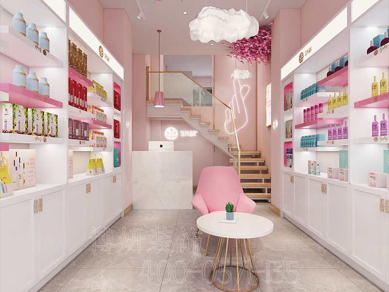 杭州美甲店装修设计-案例效果图