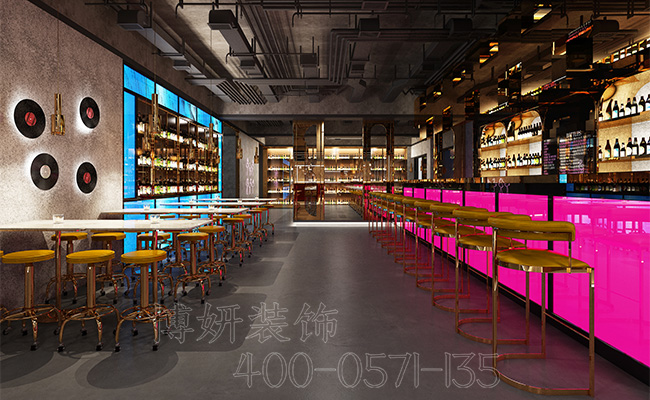 杭州Banana精品酒吧装修,杭州Banana酒吧装修怎么样,杭州酒吧装修
