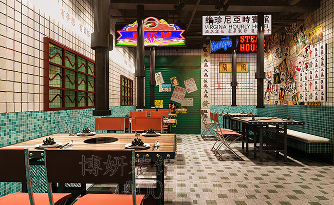 烧烤店装修设计,烧烤店装修,杭州烧烤店装修