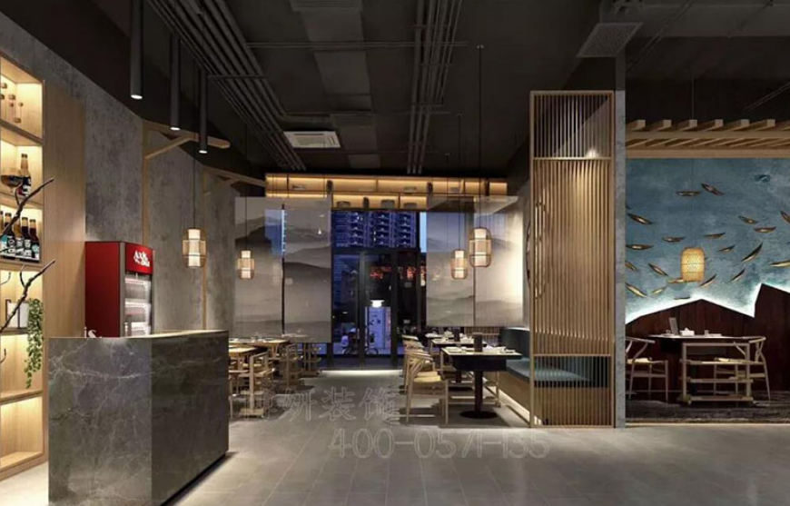 杭州滨江火锅店装修设计,专业火锅店装修公司,杭州火锅店装修