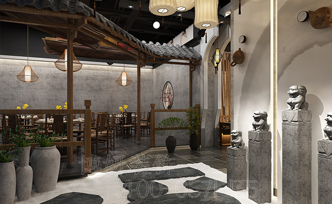 杭州口碑好的中餐厅装修设计，一家专业中餐厅装修公司，不拘泥于凡世