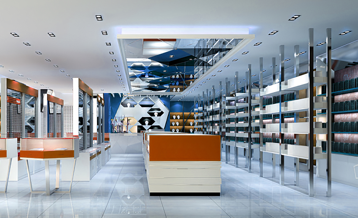 杭州精美礼品店装修设计,杭州专业礼品店设计效果,杭州好的装修设计公司