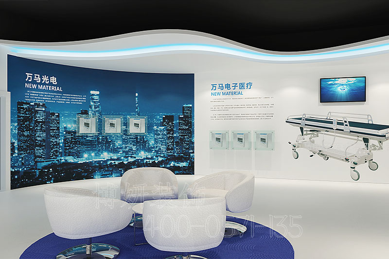 杭州展厅装修设计效果案例,杭州专业展厅装修装潢公司,杭州展厅大型设计装修公司